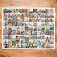 Simple Moderne Personnalisé 108 Photo Collage