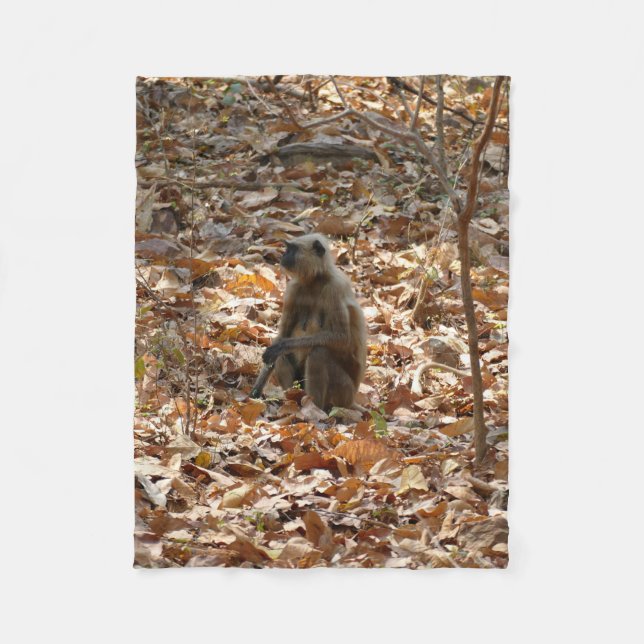 Couverture Polaire Singe en saison sèche (Devant)