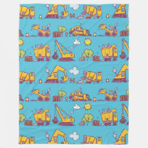 Site de construction pour enfants et véhicules