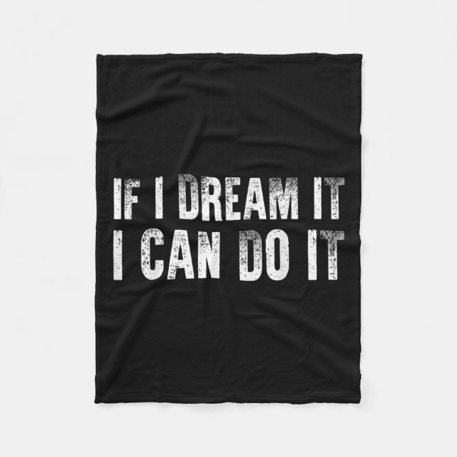 Couverture Polaire Sitive Affirmation Success Quote Men Women Teen Bo (Devant)