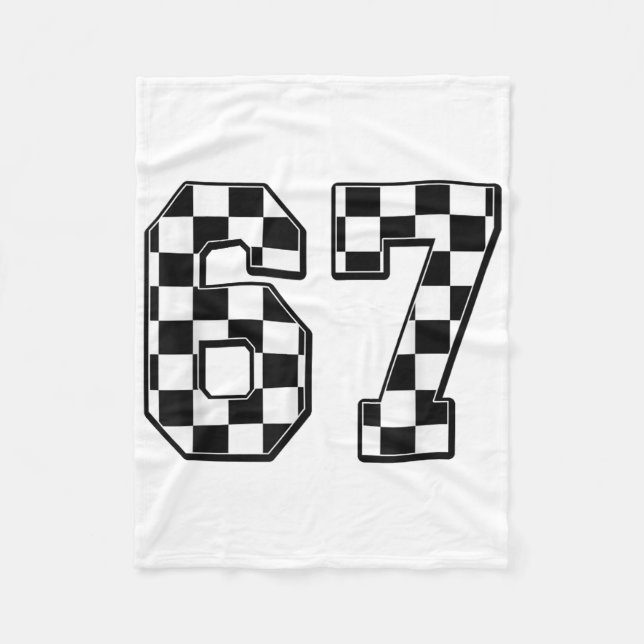 Couverture Polaire Six Seven 67 Mème Numéro 67  (Devant)