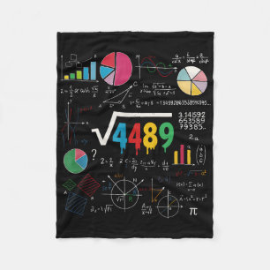 Couverture Polaire Six Seven Math Teacher 67 Meme Racine carrée 4489