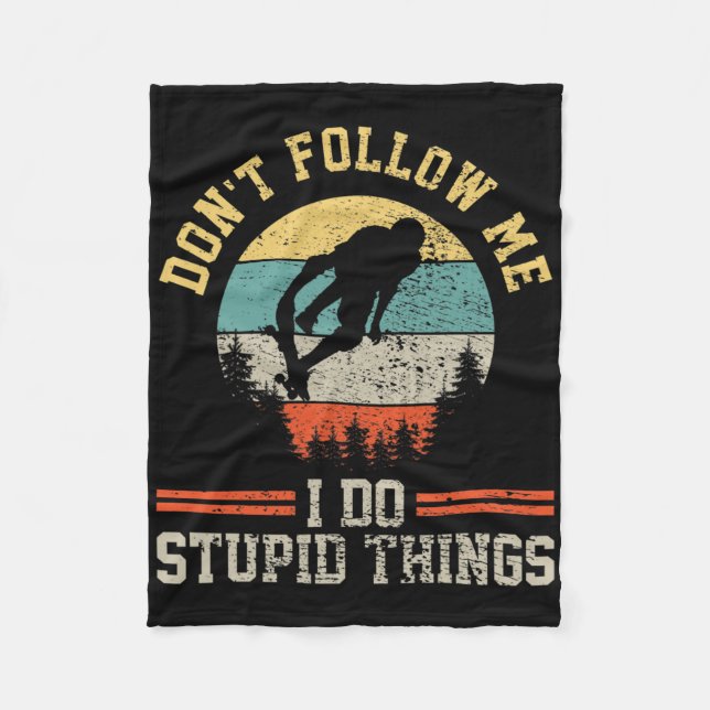 Couverture Polaire Skateboarding Skateboard  (Devant)