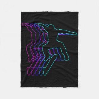 Couverture Polaire Skateboarding Skateboarder Gift Clothes For Boys Y