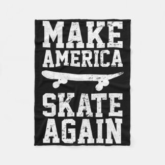 Couverture Polaire Skateboarding Skateboarder Skateboard Vintage Gift