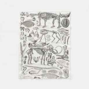 Couverture Polaire Skeleton Skeleton Halloween animal