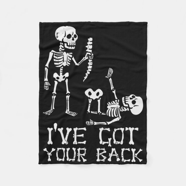 Couverture Polaire Skeletons Halloween J'Ai Votre Costume Ck Hommes Q (Devant)