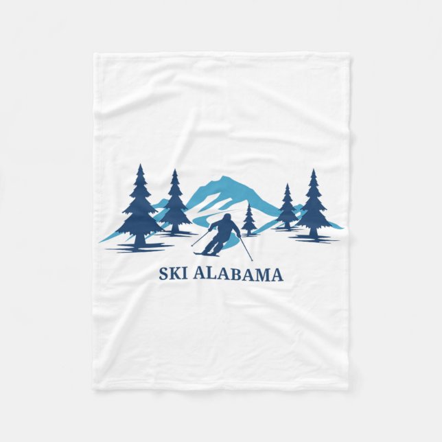 Couverture Polaire Ski Alama Station de ski Ski Ski Ski (Devant)
