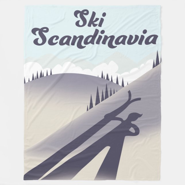 Couverture Polaire Ski Scandinavie (Devant)