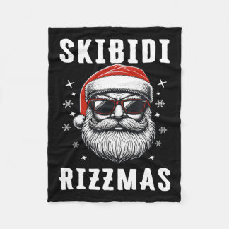 Couverture Polaire Skibidi Rizzmas