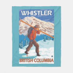 Couverture Polaire Skis de transport de neige de skieur - Whistler,