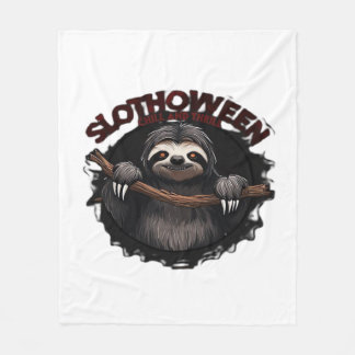 Couverture Polaire Slothoween Chill And Thrill - Sloth Classique Effr