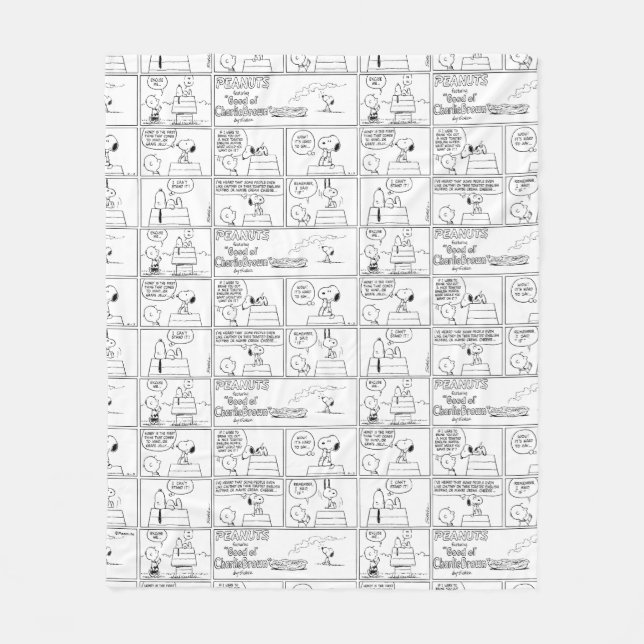 Couverture Polaire Snoopy & Charlie Brown | Muffin anglais (Devant)