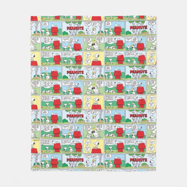 Couverture Polaire Snoopy et ses frères Andy & Olaf (Devant)