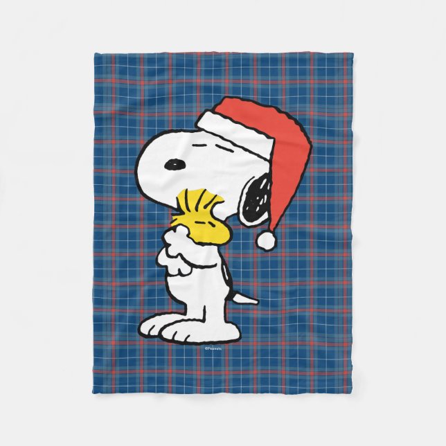 Couverture Polaire Snoopy & Woodstock Holiday (Devant)