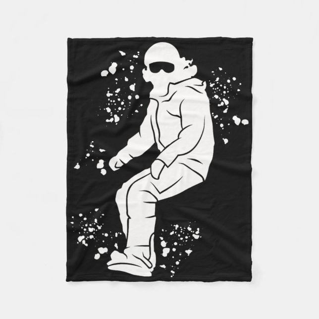 Couverture Polaire Snowboard coloré Snowboard Snowboard 3 (Devant)