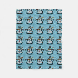 Couverture Polaire Snowman
