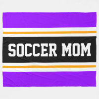 SOCCER MOM amusant violet clair Bleu Jaune Noir ra