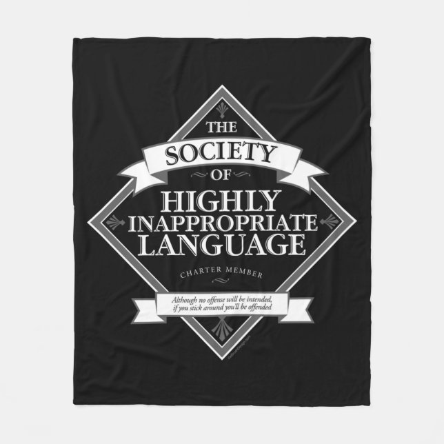 Couverture Polaire Société du langage hautement inapproprié (Devant)