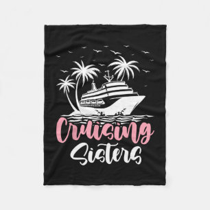 Couverture Polaire Sœurs de croisière Compagnons de voyage en bateau