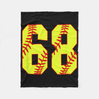 Couverture Polaire Softll #68 Fast Pitch Love Softll Mom Favorite Pla