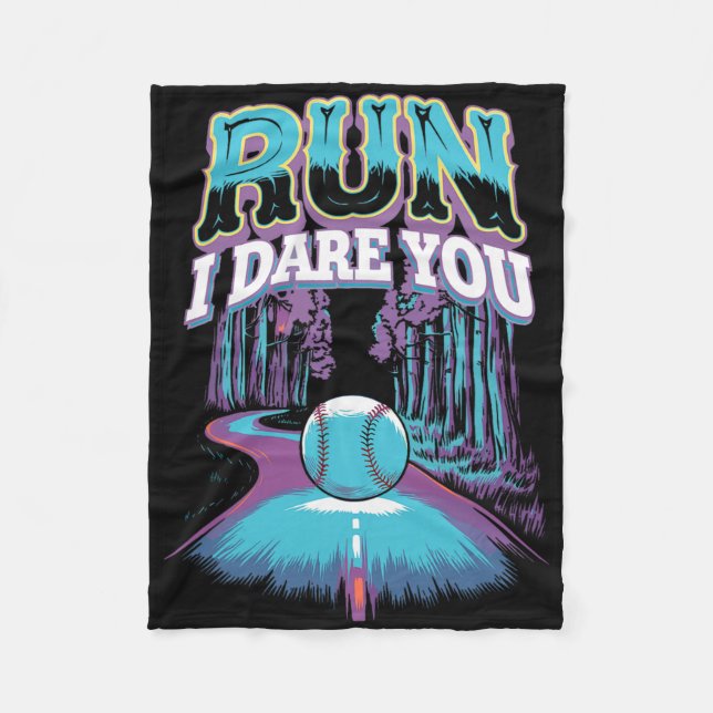 Couverture Polaire Softll Catcher Run I Dare You Design _1  (Devant)