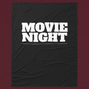 Couverture Polaire Soirée Cinéma