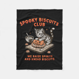 Couverture Polaire Soky Biscuits Club Cat Halloween Cuisson