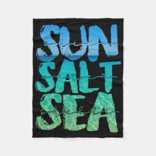 Couverture Polaire Soleil Sable Mer Sel Plage Croisière Bateau Vacanc