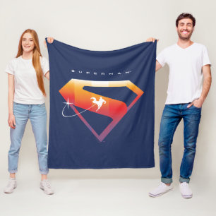 Couverture Polaire Soleil Tourner Superman Shield