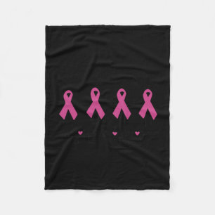 Couverture Polaire Sont Dans Ensemble Famille Amis Cancer du Sein Con