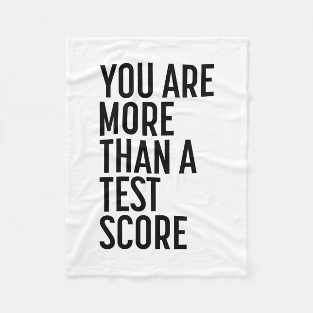 Couverture Polaire Sont Plus Qu'Un Test Score Enseignant Test Jour 1 (Devant)