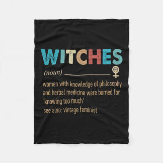 Couverture Polaire Sorcières féministes Définition Femmes ayant une c