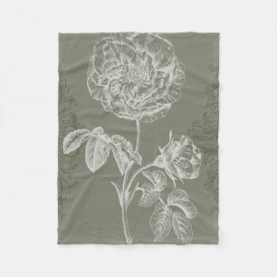Couverture Polaire Soulagement floral I