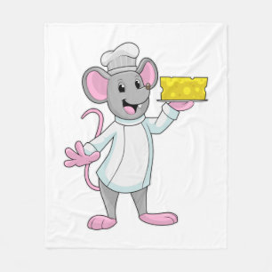Couverture Polaire Souris comme cuire avec du fromage