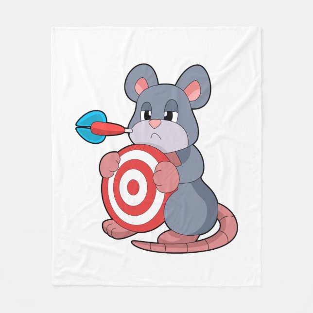 Couverture Polaire Souris Fléchettes Fléchette Cible de fléchettes (Devant)