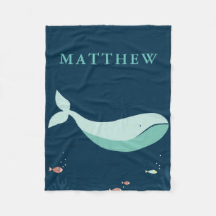 Couverture Polaire Sous le bébé d'ouatine de baleine de