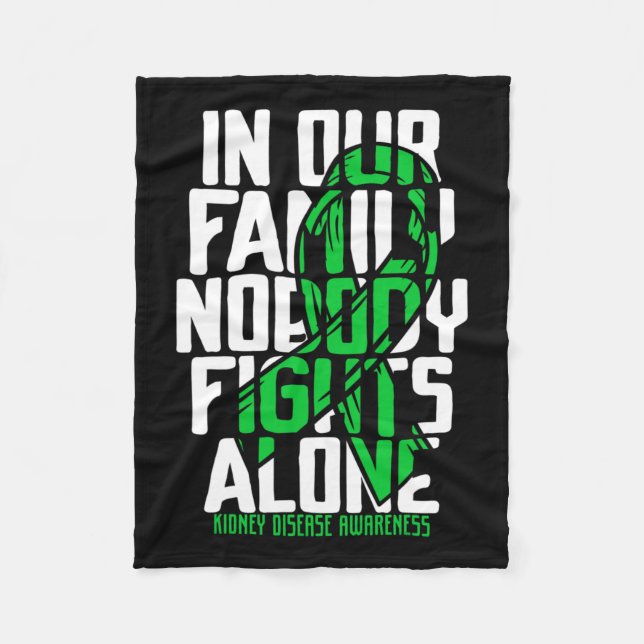 Couverture Polaire Soutien aux maladies Sensibilisation aux maladies  (Devant)