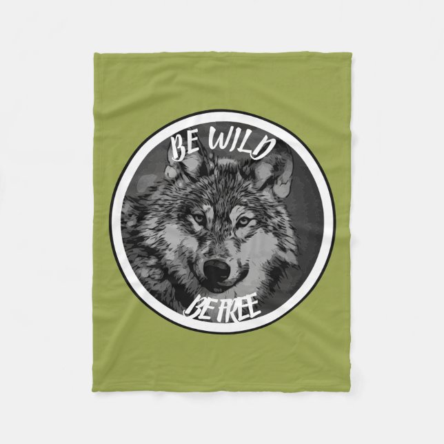 Couverture Polaire Soyez libre ! (Devant)