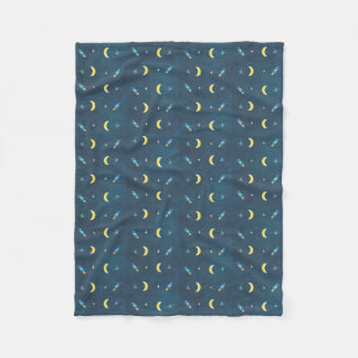 Couverture Polaire Space Rocket Motif