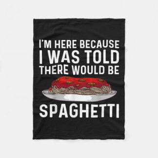 Couverture Polaire Spaghetti Design Homme Femmes Enfants Pâtes Italie