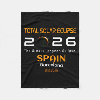 Couverture Polaire Spain Barcelona Total Solar Eclipse August 2026