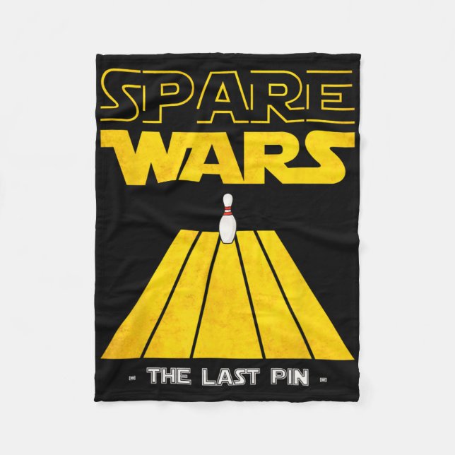 Couverture Polaire Spare Wars Dernier Bowling Bowling Bowling Joueur (Devant)