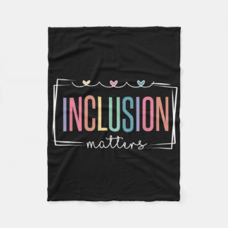 Couverture Polaire Special Education Autism Awareness Teacher Inclusi
