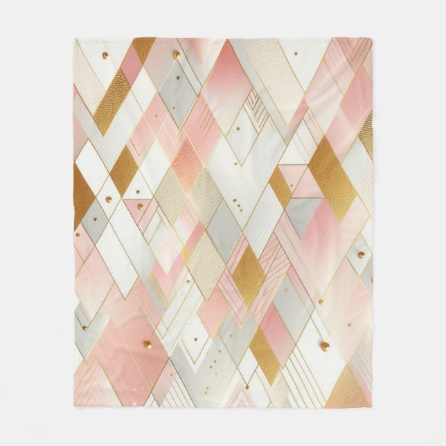 Couverture Polaire Spectre triangulaire chatoyant (Devant)