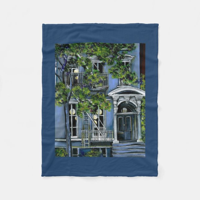 Couverture Polaire Sphères lumineux de l'intérieur (Devant)