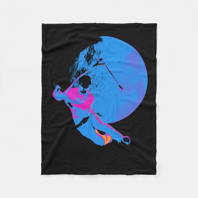 Couverture Polaire Spinning the Moon - Scooter Rider (Devant)