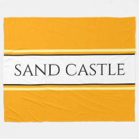 Sportif Bright Golden Yellow SANDCASTLE Stripes