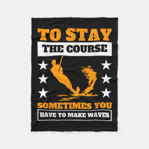 Couverture Polaire Sports extrêmes de ski nautique sur les vagues Ama