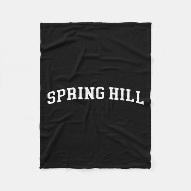 Couverture Polaire Spring Hill  (Devant)